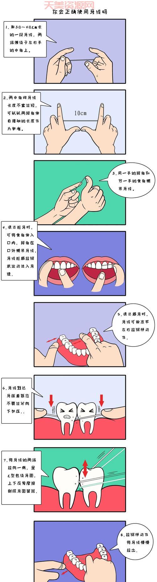 什么是牙线？掌握这些技巧，用牙线保护牙齿！