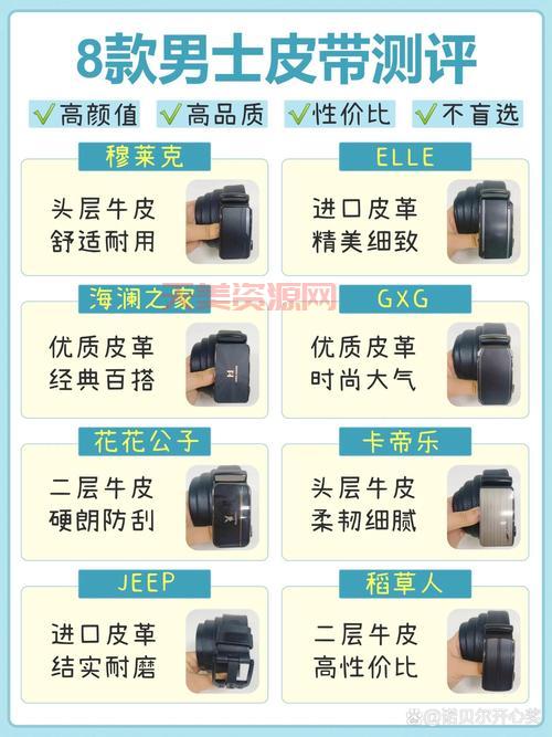 真皮腰带怎么辨别？记住这几点买不到假货！
