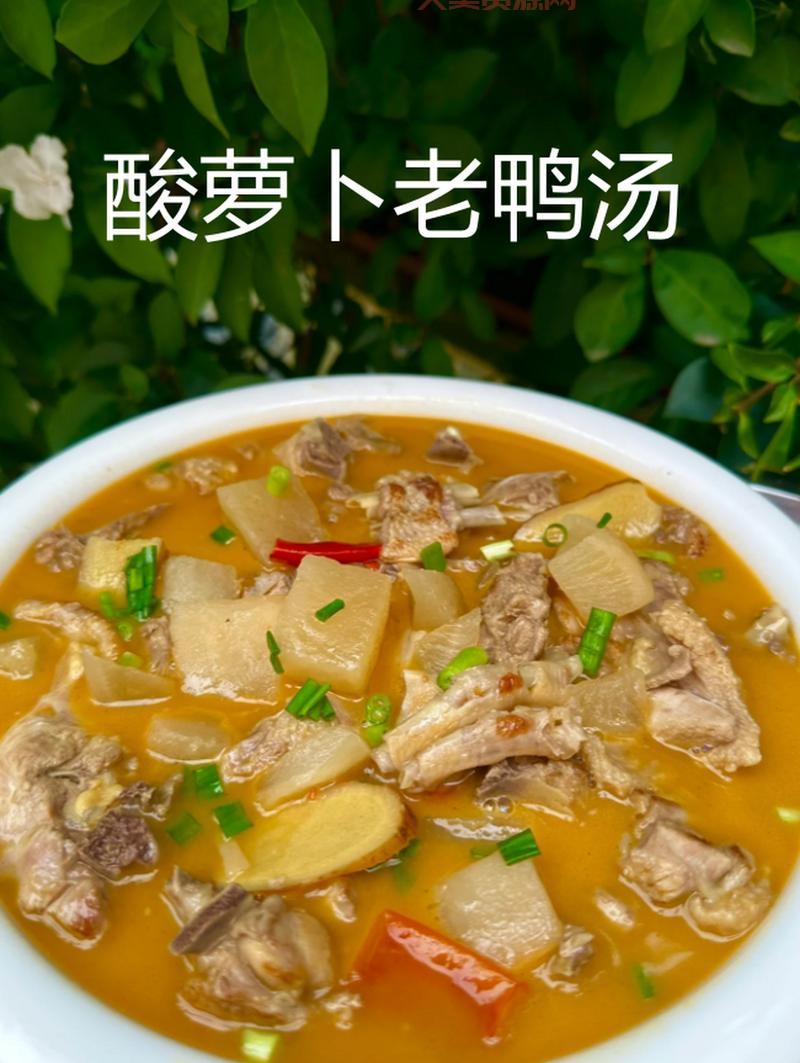 酸萝卜老鸭汤怎么做好喝？秘诀都在这里了！