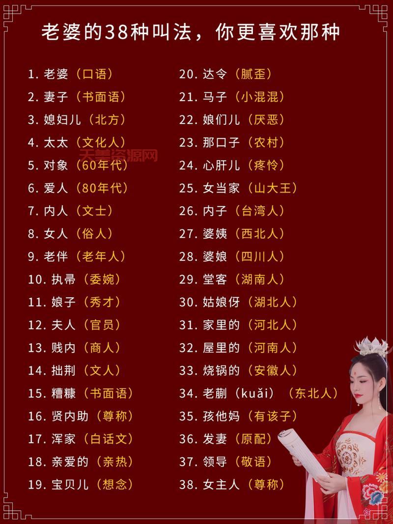 尊称对方的妻子怎么说？这些称呼你知道几个？