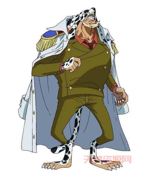 海贼王藤虎实力有多强？瞎眼大叔竟是海军大将！
