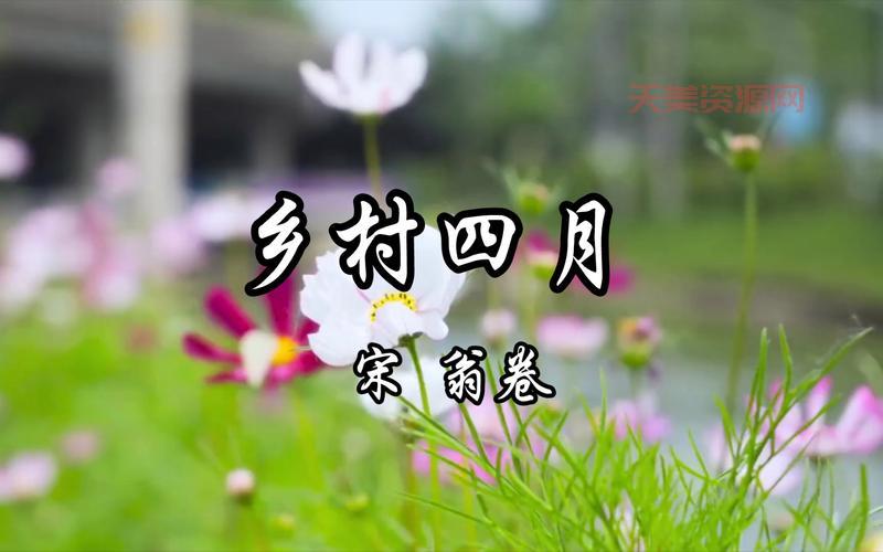 乡村四月有啥特别？这篇文章告诉你答案！