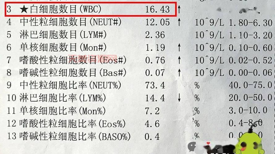 血常规报告单怎么看？这些数值异常要当心！