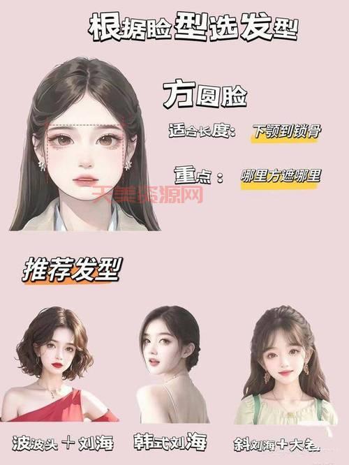 锅盖发型适合什么脸型？选对发型秒变小脸！