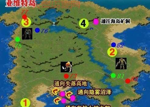 魔域各地图boss位置，萌新必看找boss指南！