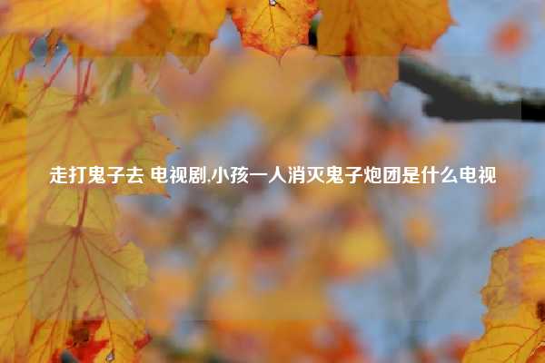 走打鬼子去 电视剧,小孩一人消灭鬼子炮团是什么电视