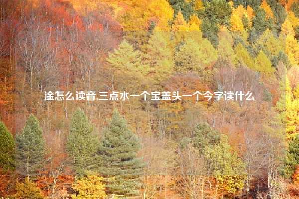 淦怎么读音,三点水一个宝盖头一个今字读什么