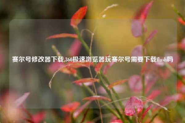 赛尔号修改器下载,360极速浏览器玩赛尔号需要下载flash吗