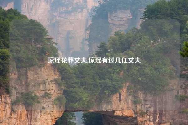 琼瑶花葬丈夫,琼瑶有过几任丈夫