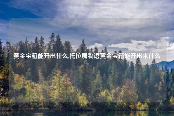 黄金宝箱能开出什么,托拉姆物语黄金宝箱能开出来什么