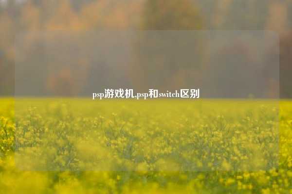 psp游戏机,psp和switch区别
