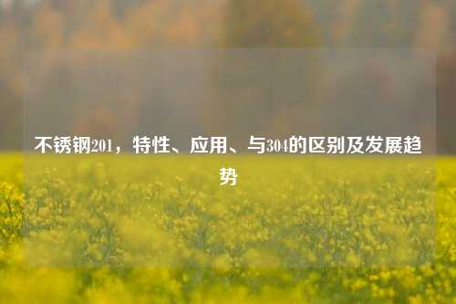 不锈钢201,特性、应用、与304的区别及发展趋势