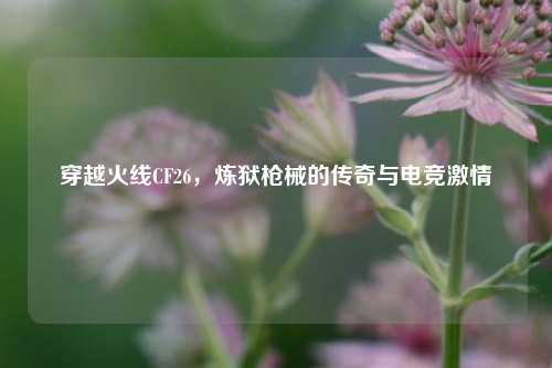 穿越火线CF26,炼狱枪械的传奇与电竞***